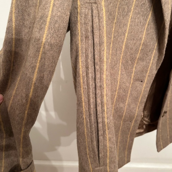 & Other Stories oversized pinstripe lined blazer. - Picture 6 of 7